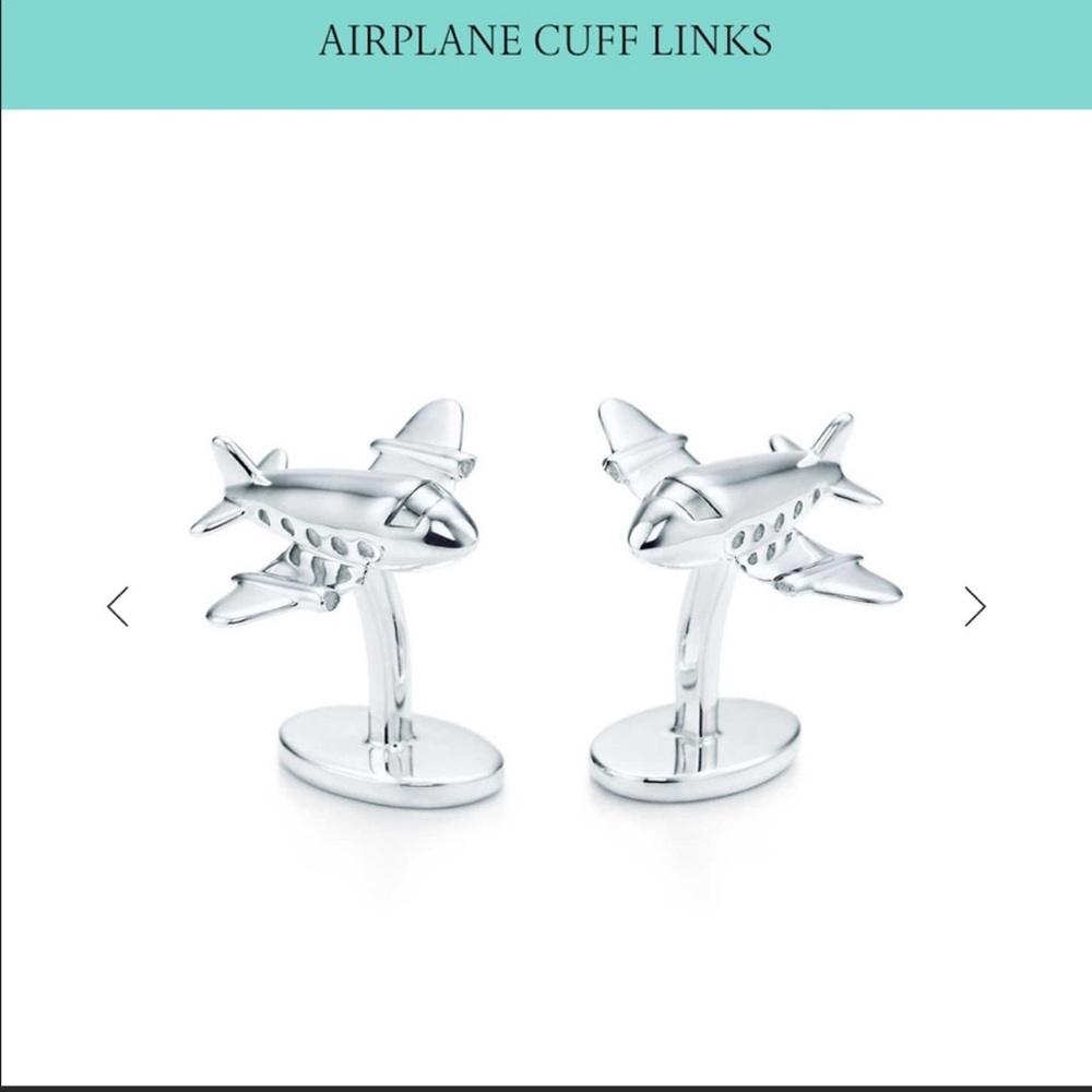 Tiffany & Co. Airplane cuff links